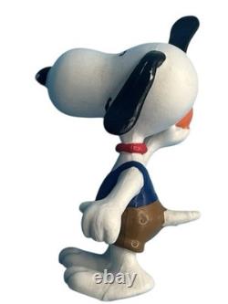 Rare 1966 Applause Peanuts PVC Figure Lot Snoopy Lucy Charlie Brown Set of 5