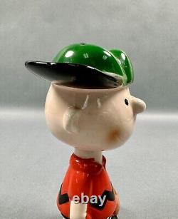 Rare 1966 Vintage Snoopy Peanuts Charlie Brown bobblehead Feature Syndicate Inc