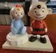 Rare Hungerford Vintage Peanuts Figures, Charlie Brown And Sally