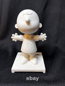 Rare Peanuts Snoopy Charlie Brown Around Town #8427 Westland Unpainted with Box