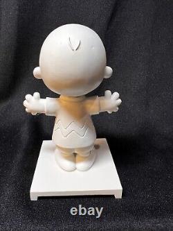 Rare Peanuts Snoopy Charlie Brown Around Town #8427 Westland Unpainted with Box