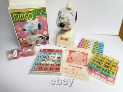 Rare Snoopy Japanese bingo game Vintage Peanuts Collectible Charlie Brown
