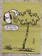 Rare Vtg Poster Peanuts Schulz Snoopy Charlie Brown We All Have Our Hang-ups