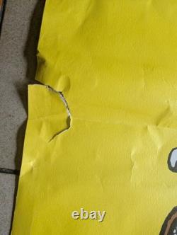 Rare Vintage 1958 Peanuts Charlie Brown Charles Schultz Lithograph Print Poster