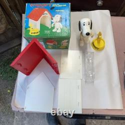 Rare Vintage 1965 Snoopy And His Doghouse WithWoodstock Playset In Original Box