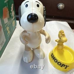 Rare Vintage 1965 Snoopy And His Doghouse WithWoodstock Playset In Original Box