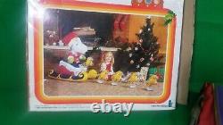 Rare Vintage 1989 Inflatable Intex Peanuts Snoopy Woodstock Christmas Sleigh Set
