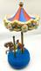 Rare Vintage Willett's Peanuts Playland Carousel Snoopy Charlie Brown Music Box