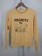 Redone Charlie Brown Snoopy Peanuts Faded Lemon Friendship Spruce Sweatshirt Usa