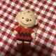 Retro Snoopy Charlie Brown Plush Keychain