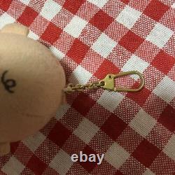 Retro Snoopy Charlie Brown Plush Keychain