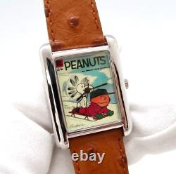 SNOOPY & CHARLIE BROWN, Dell Comic Cover Dial RARE MEN'S CHARACTER WATCH M-50