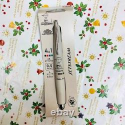 SNOOPY Charlie Brown Ballpoint Pen Set 3 Jetstream Metal Multicolor