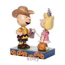 SNOOPY Charlie Brown Sally Trick or Treat Halloween Figure 14cm Snoopy enesco
