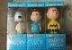 Snoopy Peanuts Bobble-head Lucy, Charlie Brown Doll(set Of 3) Wz/box Super Rare