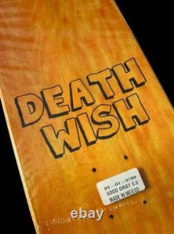 SUPER RARE Charlie Brown Happy Holidays Deathwish Skateboard Deck Snoopy NOS NEW