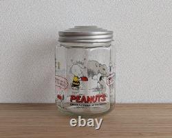 Sanrio Peanuts Snoopy Charlie Brown Vintage Canister 2007 Collectible 14cm