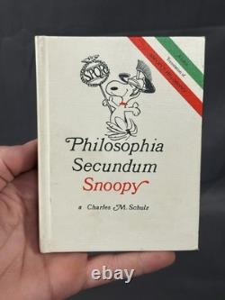 Schulz Peanuts Philosophi In Latin 1968 Set Snoopy Charlie Brown Linus Lucy x4