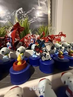 Set of 50+ PEANUTS Pepsi Bottle Cap Figures Snoopy Peanuts- Some New In Bag Set of 50+ PEANUTS Pepsi Bottle Cap Figures Snoopy Peanuts- Some New In Bag