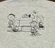 Size Snoopy Charlie Brown Sweat Trainer /vintage Back-brushed