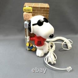 Snoopy 3D Phone Peanuts Ornament Charlie Brown Limited Vintage Rare Japan Retro