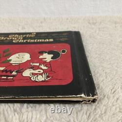 Snoopy A Charlie Brown Christmas Picture Book 1965 Rare Vintage