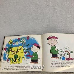 Snoopy A Charlie Brown Christmas Picture Book 1965 Rare Vintage