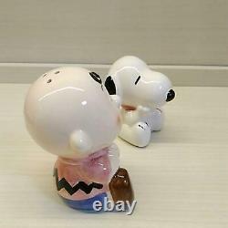 Snoopy And Charlie Brown With Salt Pepper
