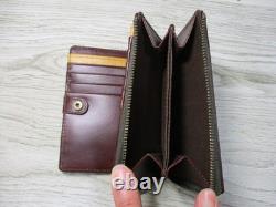 Snoopy Charlie Brown Bifold Leather Wallet L-Shaped Zipper New Unisex