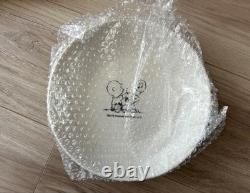 Snoopy Charlie Brown Ceramic Plate Set 2 Large Cafe Cups Character Kitchenware