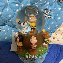 Snoopy & Charlie Brown Concert Snow Globe