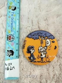 Snoopy Charlie Brown Embroidery Tin Badge Peanuts