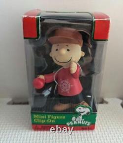 Snoopy Charlie Brown Figure Ornament Hallmark Westland Peanuts Limited Vintage