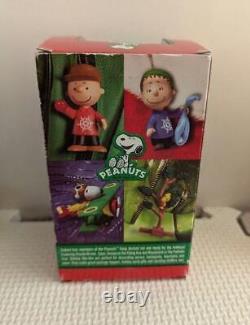 Snoopy Charlie Brown Figure Ornament Hallmark Westland Peanuts Limited Vintage