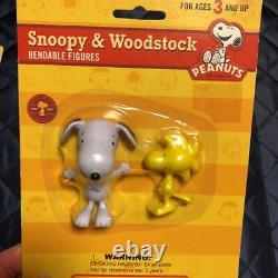 Snoopy Charlie Brown Lucy Woodstock Figure 7-Piece Set