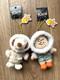Snoopy Charlie Brown Mascot Keychain Set Usj Universal Studios Japan Limited