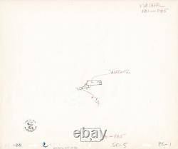Snoopy Charlie Brown Peanuts Animation Cel Drawing OBG 1979 Schulz Melendez SN52