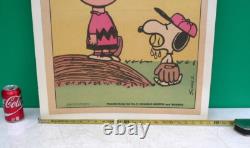 Snoopy Charlie Brown Poster Peanuts Hang-Up #5 Chicago Tribune Promo 1968