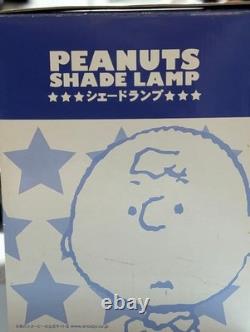 Snoopy Charlie Brown Shade Lamp Boxed Vintage Japan Character Toy