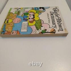 Snoopy Charlie Brown Vintage Dictionary Book Hardcover 1970s 400 Pages