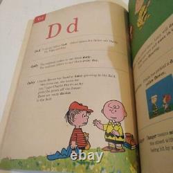 Snoopy Charlie Brown Vintage Dictionary Book Hardcover 1970s 400 Pages