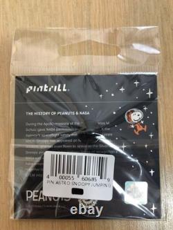Snoopy Charlie Brown Woodstock NASA Astronaut Pin Set Space Series New