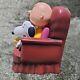 Snoopy Charlie Brown Woodstock Sofa Figurine 14cm Collectible Display