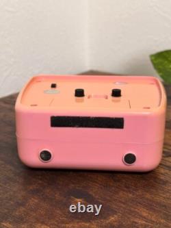 Snoopy & Charlie Brown alarm clock Operation Confirmed Retro Rare Japan