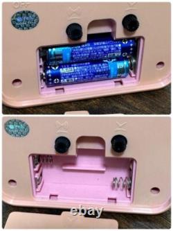 Snoopy & Charlie Brown alarm clock Operation Confirmed Retro Rare Japan