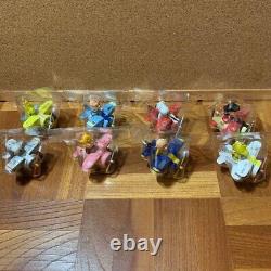 Snoopy Figure Choro Q Collection Airpl Woodstock Charlie Brown Lucy Lot 8 comple