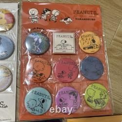 Snoopy Goods lot PEANUTS Cafe Charlie Brown Complete set