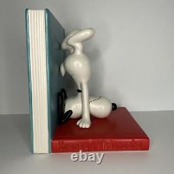 Snoopy Hallmark Bookends -Rare- Wisdom of Charlie Brown Peanuts Guide to Life