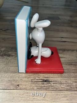 Snoopy Hallmark Bookends -Rare- Wisdom of Charlie Brown Peanuts Guide to Life