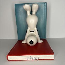 Snoopy Hallmark Bookends -Rare- Wisdom of Charlie Brown Peanuts Guide to Life